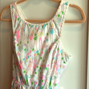 Lilly Pulitzer Multicolor Party Dress w/Pearls